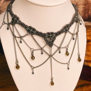 Handmade chainmail necklace